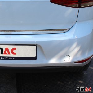 Volkswagen Golf Tailgate Trim - Omac - S.Steel - Gloss Silver - 2013